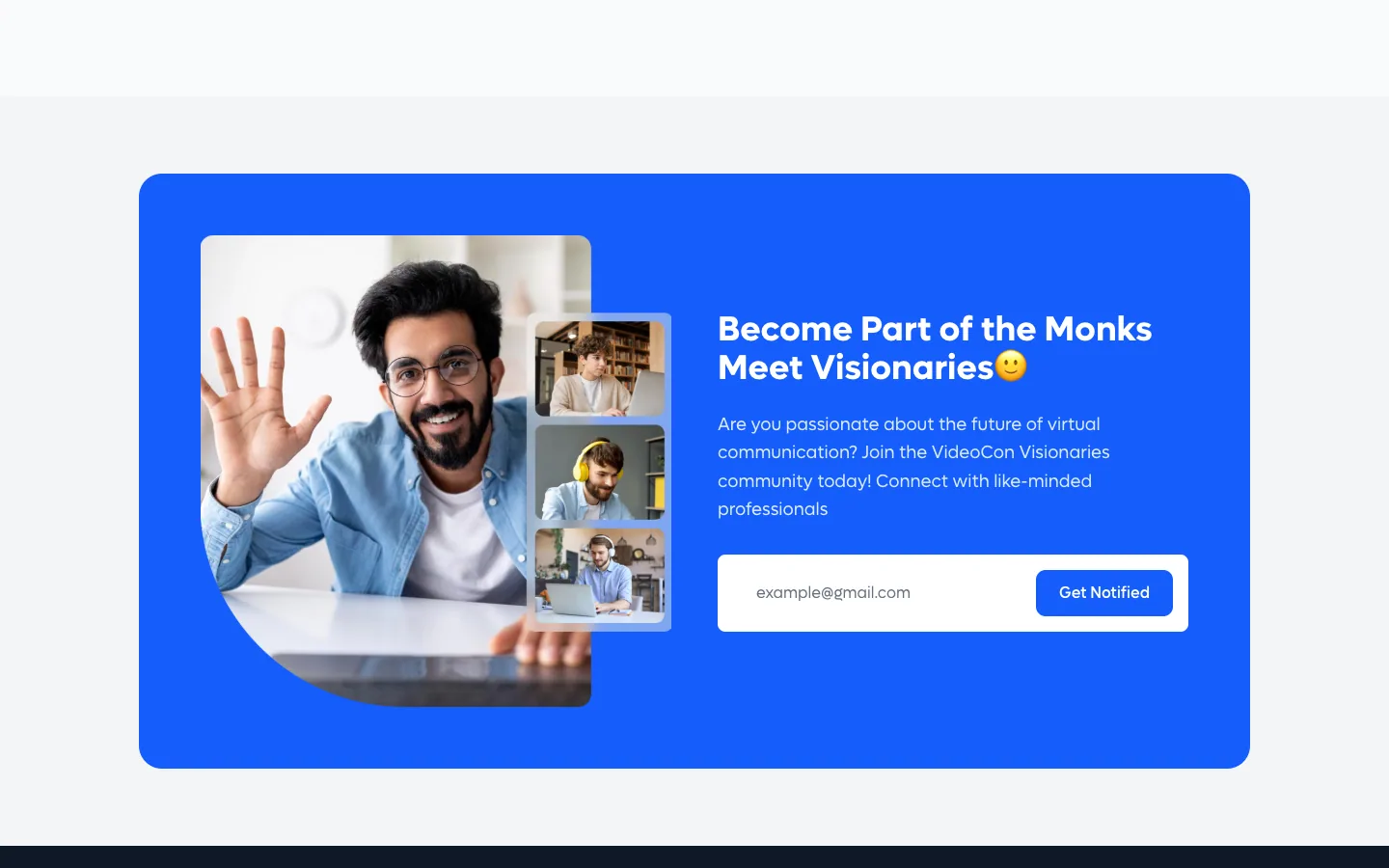MEETINGMIND website, screen 6