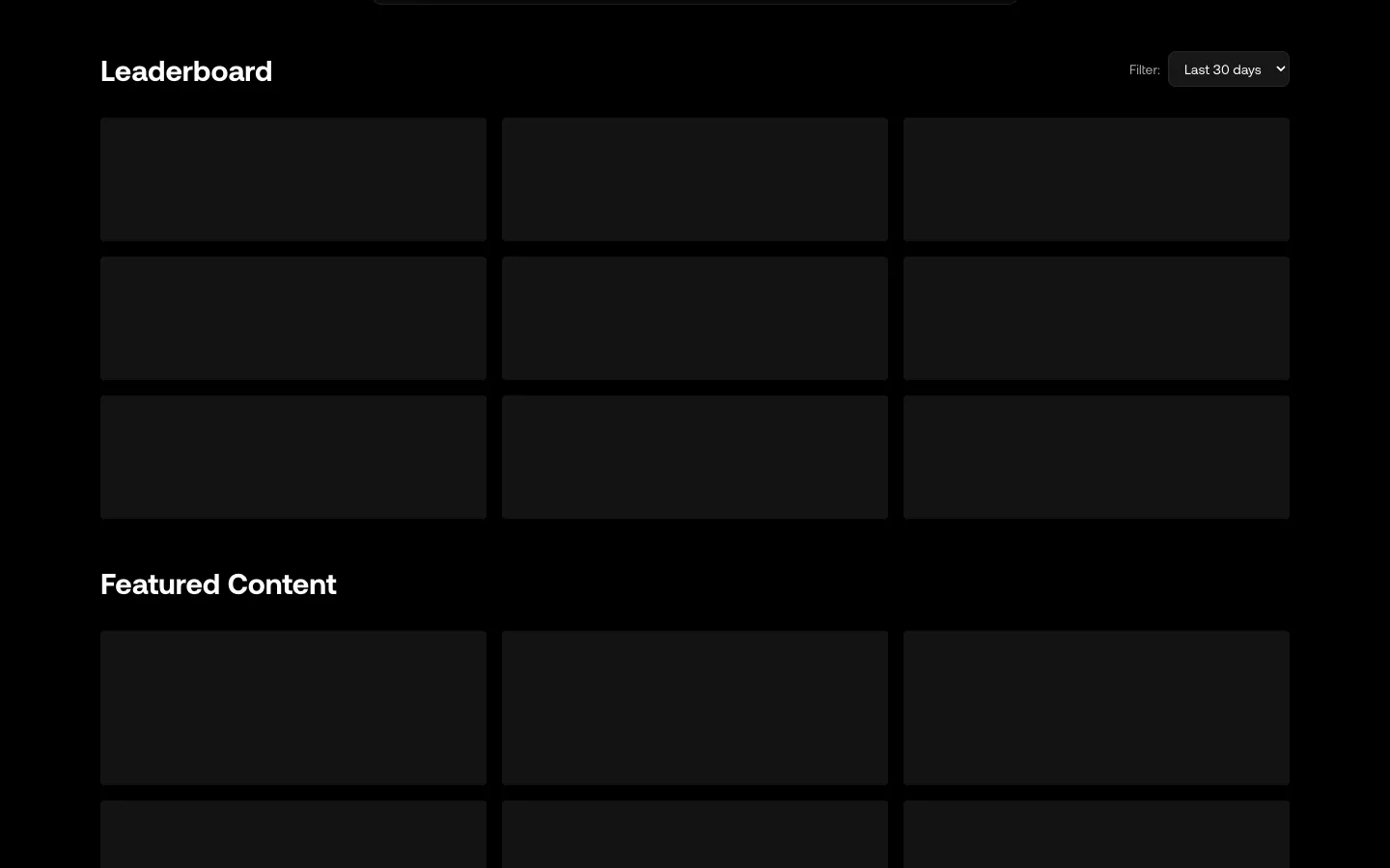 NUANCE TRACKER website, screen 2