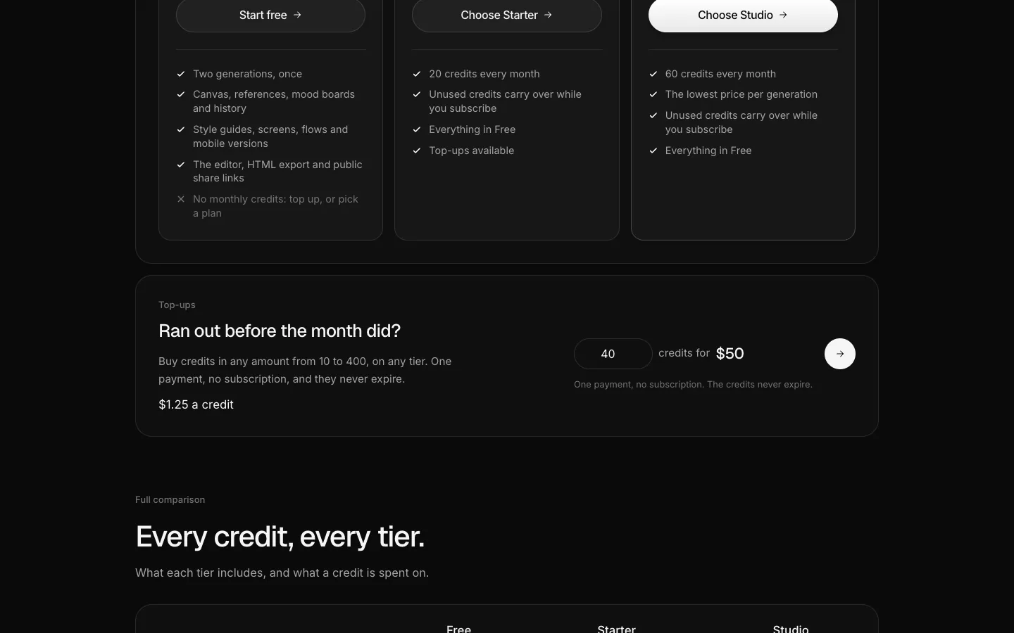 SKETCHMASON website, screen 6
