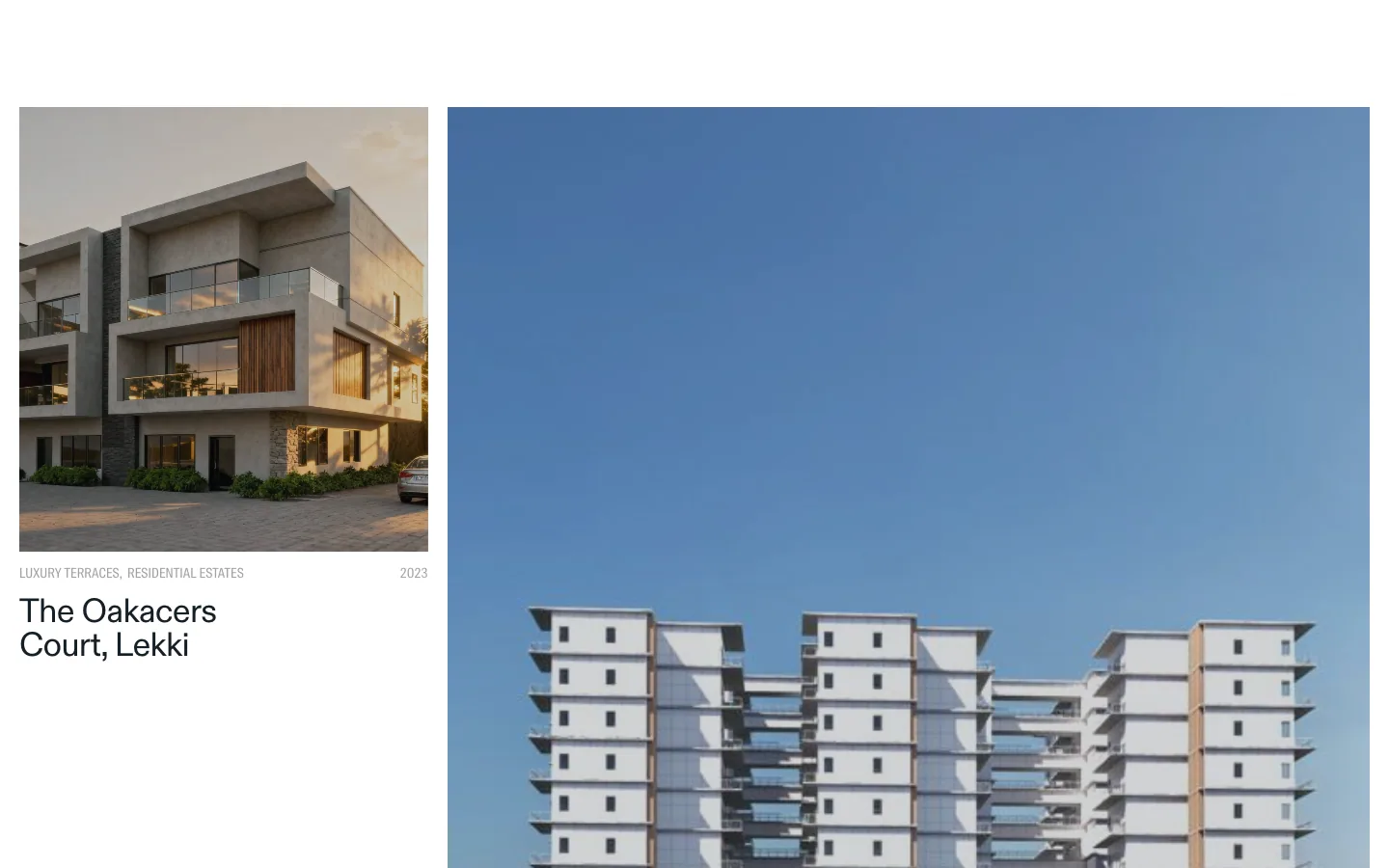 THE OAKACERS website, screen 3